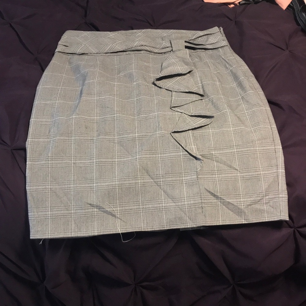 Plaid skirt